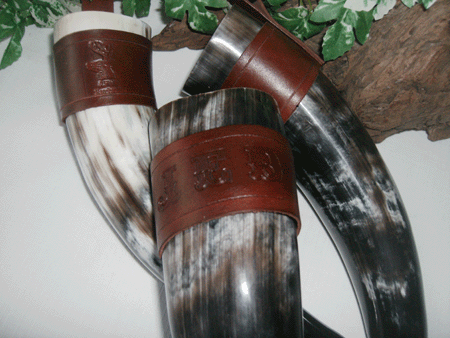 personalised drinking horn